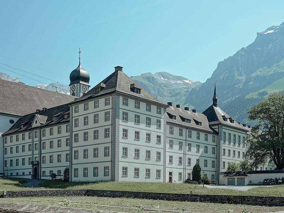 Engelberg Titlis Engelberg Monastery Benedictine Abbey Since 1120 Engelberg Titlis Engelberg Monastery Benedictine Abbey Since 1120