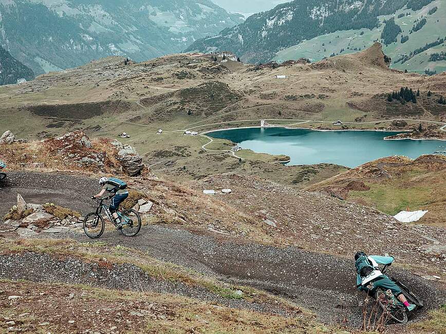 Bike, See, lake