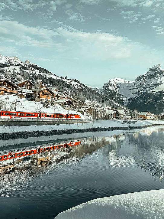 Zentralbahn, Winter, Schnee, snow
