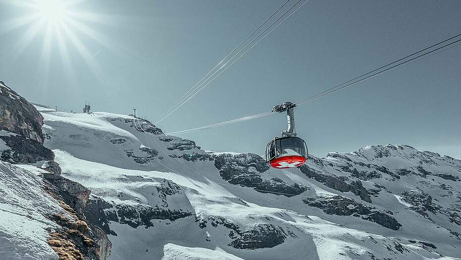 Titlis, Winter, Rotair
