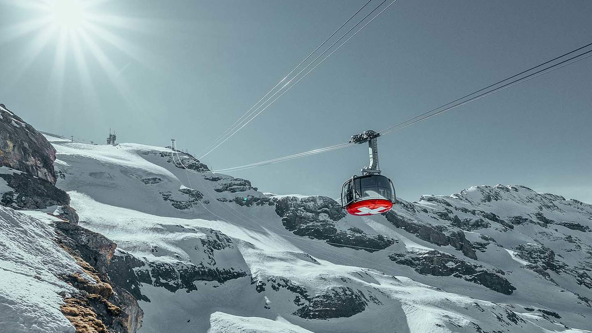 Titlis, Winter, Rotair