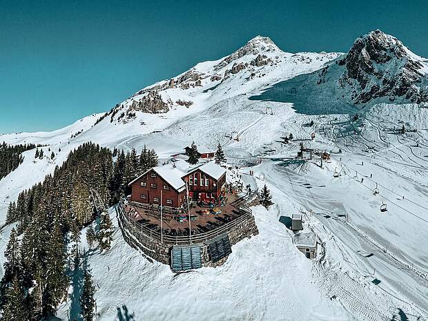 Brunni, Brunnihütte, Winter