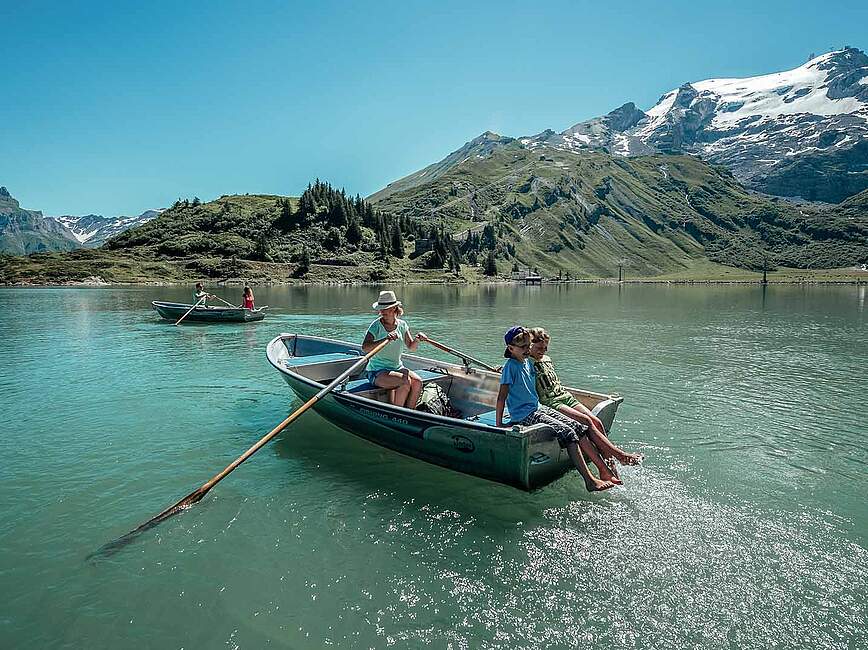 Ruderboot Trübsee