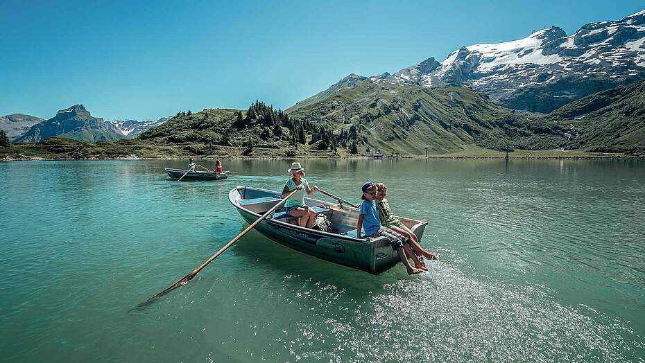 Ruderboot Trübsee